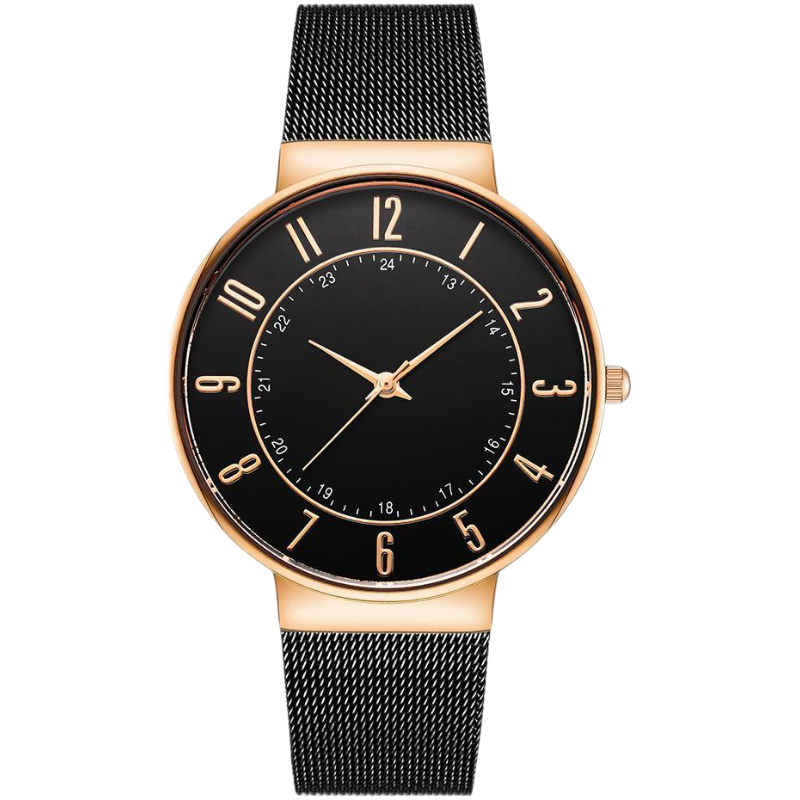 Luxury Women's Automatic Mechanical Watch, 40mm, Stainless Steel Band, 4 Colors