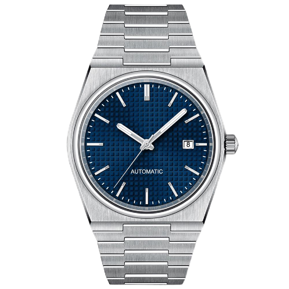 High Quality Stainless Steel Automatic Mechanical Watch with Sapphire, Luminous, Waterproof, Fashion Business Luxury ETA